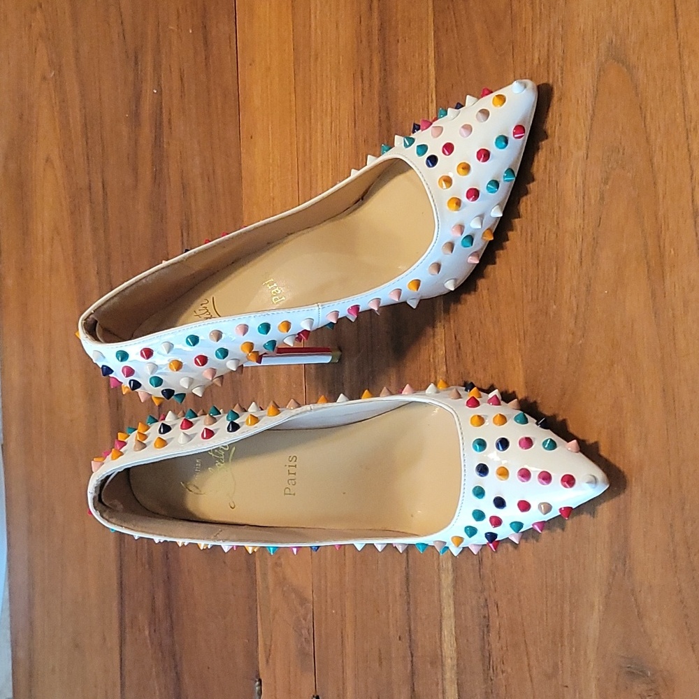Christian Louboutin Multicolor Pigalle Spike Pumps